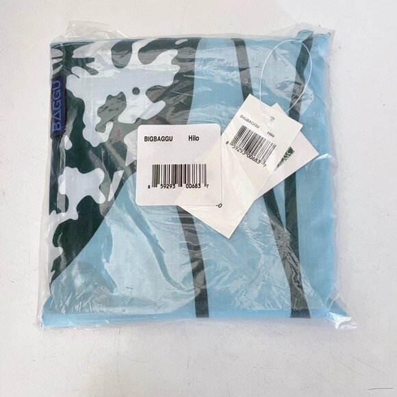 NEW Baggu HILO Plant Big Reusable & Packable Shopping Bag Tote NWT Discontinued - Picture 4 of 9